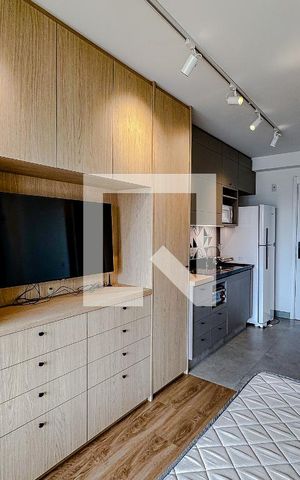 Apartamento para alugar com 25m², 1 quarto e sem vagaSala/Quarto