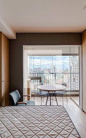 Apartamento para alugar com 25m², 1 quarto e sem vagaSala/Quarto