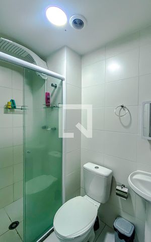 Apartamento à venda com 29m², 1 quarto e sem vagaBanheiro da Suíte