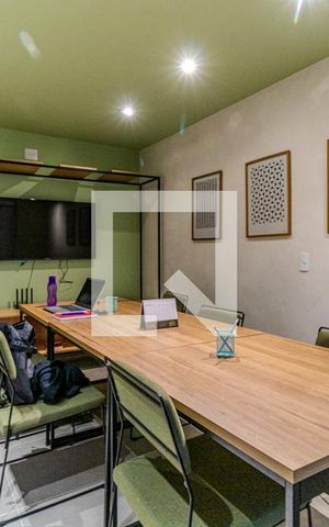 Studio à venda com 27m², 1 quarto e sem vagaCoworking