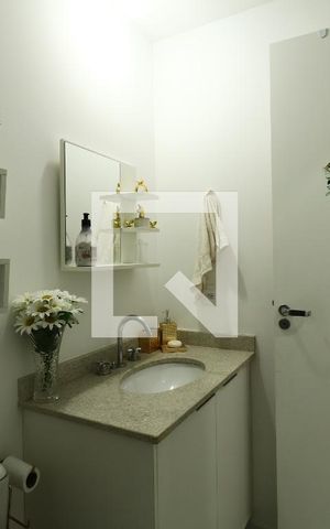 Apartamento à venda com 68m², 2 quartos e 2 vagasBanheiro Social