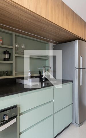 Studio à venda com 27m², 1 quarto e sem vagaCozinha