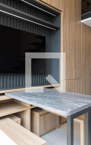 Studio à venda com 27m², 1 quarto e sem vagaSala