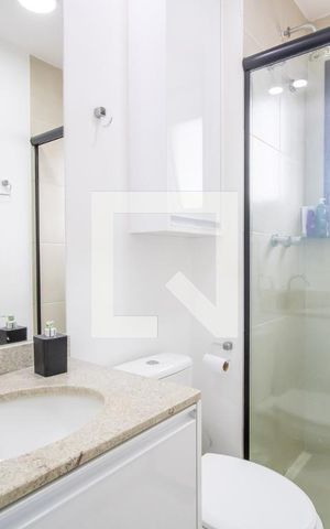 Apartamento à venda com 62m², 2 quartos e 1 vaga Apartamento à venda com 62m², 2 quartos e 1 vagaBanheiro da Suíte