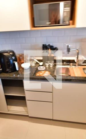 Studio à venda com 42m², 1 quarto e 1 vagaCozinha
