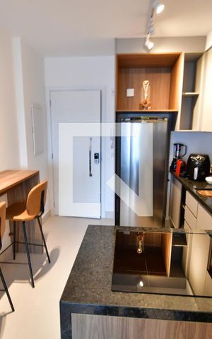 Studio à venda com 42m², 1 quarto e 1 vagaCozinha