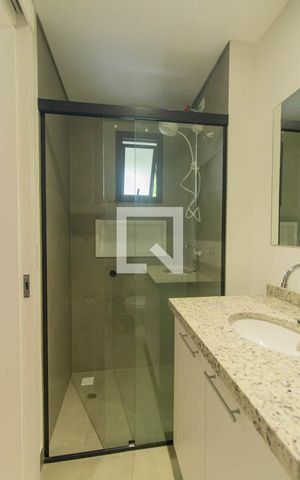 Apartamento para alugar com 33m², 1 quarto e 1 vaga Apartamento para alugar com 33m², 1 quarto e 1 vagaBanheiro Social