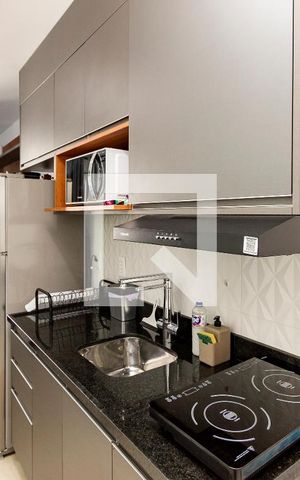 Studio à venda com 27m², 1 quarto e sem vaga Studio à venda com 27m², 1 quarto e sem vagaCozinha