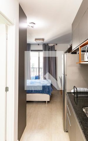 Studio à venda com 27m², 1 quarto e sem vaga Studio à venda com 27m², 1 quarto e sem vagaCozinha