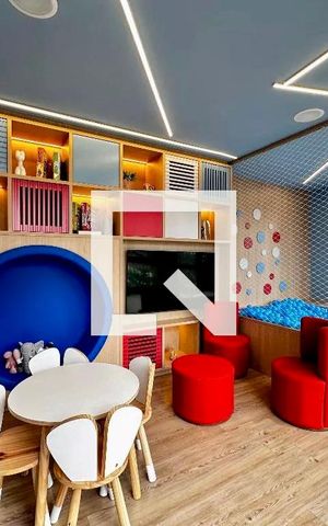 Apartamento à venda com 211m², 3 quartos e 3 vagas Apartamento à venda com 211m², 3 quartos e 3 vagasBrinquedoteca