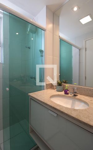 Apartamento para alugar com 70m², 3 quartos e 1 vagaBanheiro da Suite