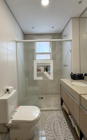 Apartamento à venda com 136m², 3 quartos e 2 vagasBanheiro da Suíte 1