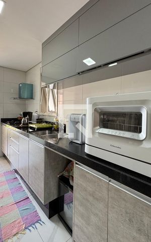 Apartamento à venda com 136m², 3 quartos e 2 vagasCozinha