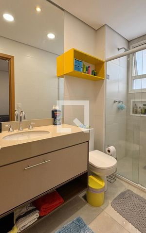 Apartamento à venda com 136m², 3 quartos e 2 vagasBanheiro da Suíte 3