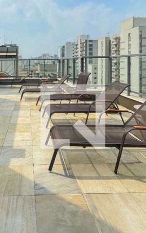 Apartamento para alugar com 30m², 1 quarto e 1 vaga Apartamento para alugar com 30m², 1 quarto e 1 vagaÁrea comum - Piscina