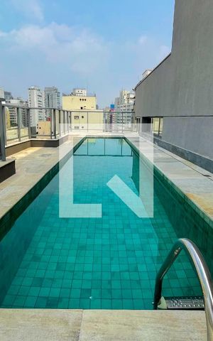 Apartamento para alugar com 30m², 1 quarto e 1 vaga Apartamento para alugar com 30m², 1 quarto e 1 vagaÁrea comum - Piscina