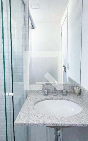 Apartamento para alugar com 30m², 1 quarto e 1 vaga Apartamento para alugar com 30m², 1 quarto e 1 vagaBanheiro