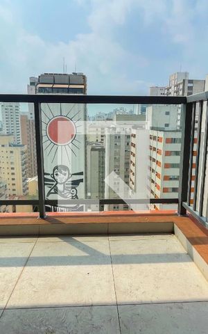 Apartamento para alugar com 30m², 1 quarto e 1 vaga Apartamento para alugar com 30m², 1 quarto e 1 vagaVaranda