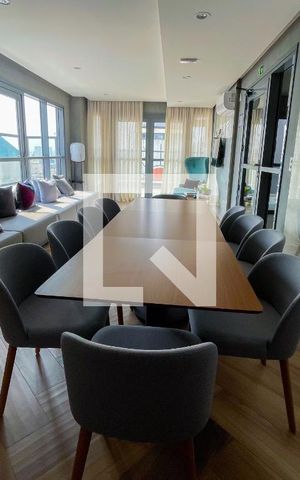 Apartamento para alugar com 30m², 1 quarto e 1 vaga Apartamento para alugar com 30m², 1 quarto e 1 vagaÁrea comum - Salão de festas