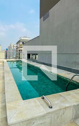 Apartamento para alugar com 30m², 1 quarto e 1 vaga Apartamento para alugar com 30m², 1 quarto e 1 vagaÁrea comum - Piscina