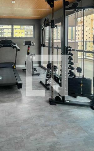 Apartamento para alugar com 30m², 1 quarto e 1 vaga Apartamento para alugar com 30m², 1 quarto e 1 vagaÁrea comum - Academia