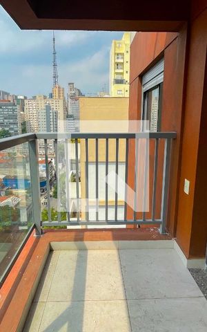 Apartamento para alugar com 30m², 1 quarto e 1 vaga Apartamento para alugar com 30m², 1 quarto e 1 vagaVaranda
