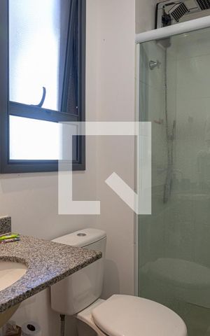 Studio à venda com 24m², 1 quarto e sem vaga Studio à venda com 24m², 1 quarto e sem vagaBanheiro