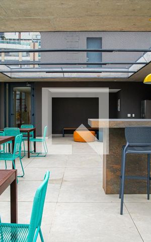 Studio à venda com 24m², 1 quarto e sem vaga Studio à venda com 24m², 1 quarto e sem vagaÁrea comum - Churrasqueira