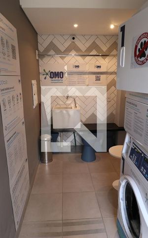 Apartamento para alugar com 30m², 1 quarto e sem vagaLavanderia