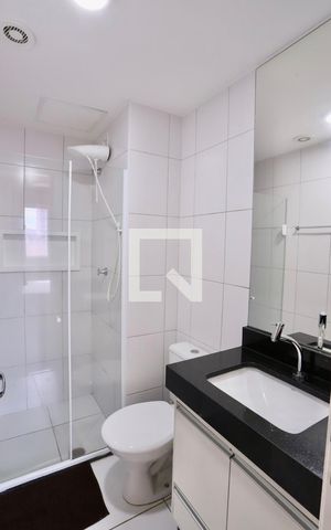 Apartamento para alugar com 33m², 1 quarto e sem vaga Apartamento para alugar com 33m², 1 quarto e sem vagaBanheiro