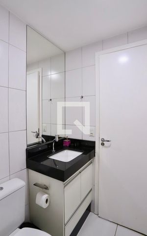 Apartamento para alugar com 33m², 1 quarto e sem vaga Apartamento para alugar com 33m², 1 quarto e sem vagaBanheiro