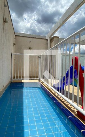 Apartamento para alugar com 34m², 1 quarto e 1 vaga Apartamento para alugar com 34m², 1 quarto e 1 vagaÁrea comum - Piscina
