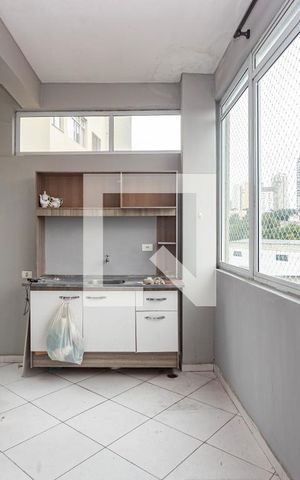 Apartamento à venda com 53m², 1 quarto e sem vaga Apartamento à venda com 53m², 1 quarto e sem vagaVaranda/ Cozinha