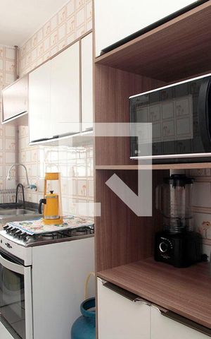 Apartamento à venda com 47m², 1 quarto e sem vagaCozinha + Área de Serviço