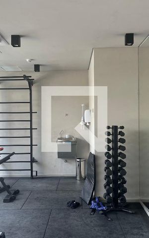 Studio à venda com 45m², 1 quarto e sem vaga Studio à venda com 45m², 1 quarto e sem vagaAcademia