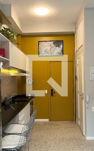 Studio à venda com 45m², 1 quarto e sem vaga Studio à venda com 45m², 1 quarto e sem vagaCozinha