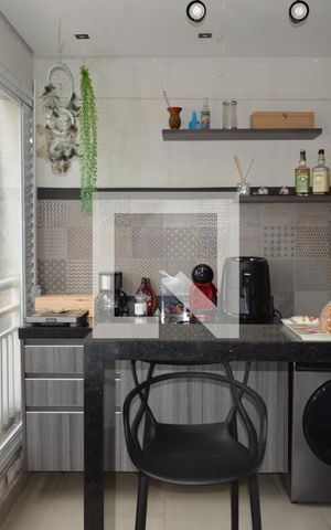 Apartamento à venda com 47m², 1 quarto e 1 vagaVaranda Gourmet