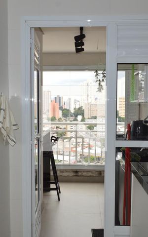 Apartamento à venda com 47m², 1 quarto e 1 vagaCozinha