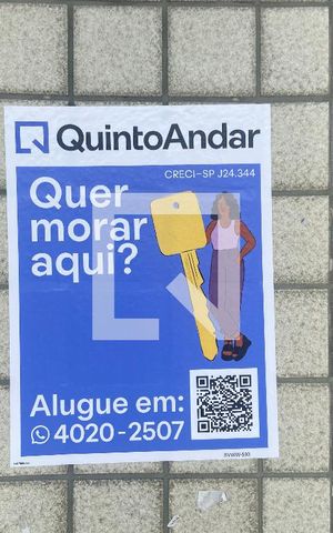 Apartamento para alugar com 25m², 1 quarto e sem vaga Apartamento para alugar com 25m², 1 quarto e sem vagaFachada Plaquinha