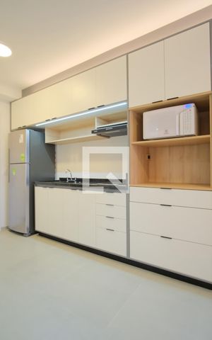 Studio à venda com 27m², 1 quarto e sem vagaCozinha