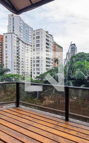 Apartamento para alugar com 68m², 1 quarto e 1 vaga Apartamento para alugar com 68m², 1 quarto e 1 vagaSala/Cozinha - Varanda