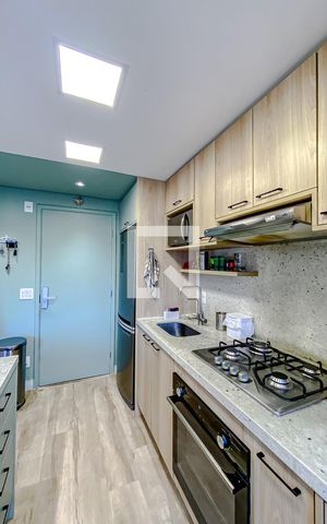 Apartamento à venda com 37m², 1 quarto e sem vagaCozinha