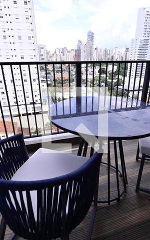 Apartamento para alugar com 45m², 1 quarto e 1 vaga Apartamento para alugar com 45m², 1 quarto e 1 vagaVaranda - Quarto
