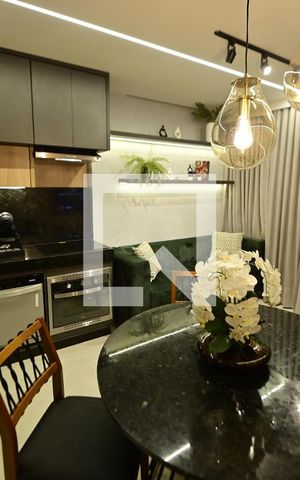 Apartamento para alugar com 45m², 1 quarto e 1 vaga Apartamento para alugar com 45m², 1 quarto e 1 vagaSala e Cozinha