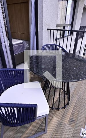 Apartamento para alugar com 45m², 1 quarto e 1 vaga Apartamento para alugar com 45m², 1 quarto e 1 vagaVaranda - Quarto