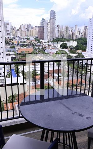 Apartamento para alugar com 45m², 1 quarto e 1 vaga Apartamento para alugar com 45m², 1 quarto e 1 vagaVaranda - Quarto