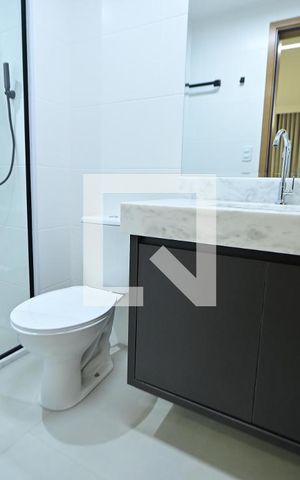 Apartamento para alugar com 45m², 1 quarto e 1 vaga Apartamento para alugar com 45m², 1 quarto e 1 vagaBanheiro