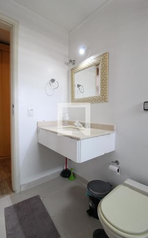 Apartamento para alugar com 45m², 1 quarto e 1 vagaBanheiro da Suíte