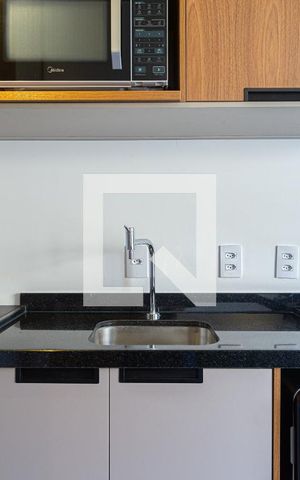 Studio à venda com 21m², 1 quarto e sem vagaCozinha