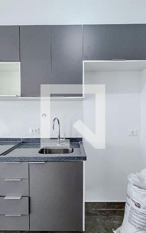 Studio à venda com 25m², 1 quarto e sem vagaCozinha